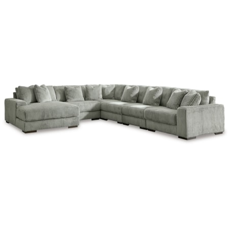 6-piece Sectional With Chaise
