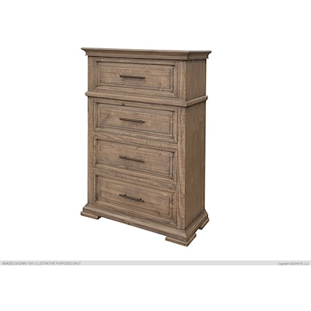 Traditional 4-Drawer Chest