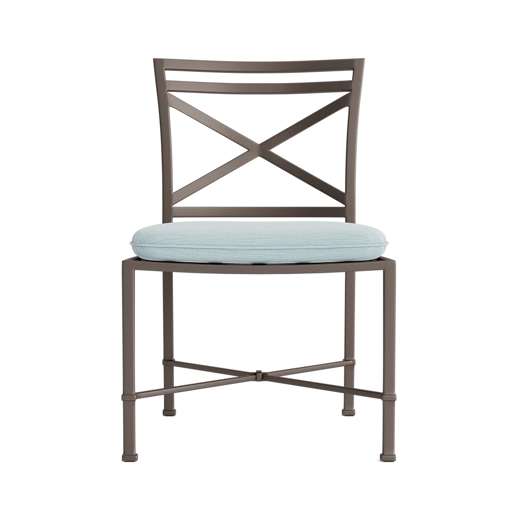 X-Back Dining Side Chair w/Seat Cushion