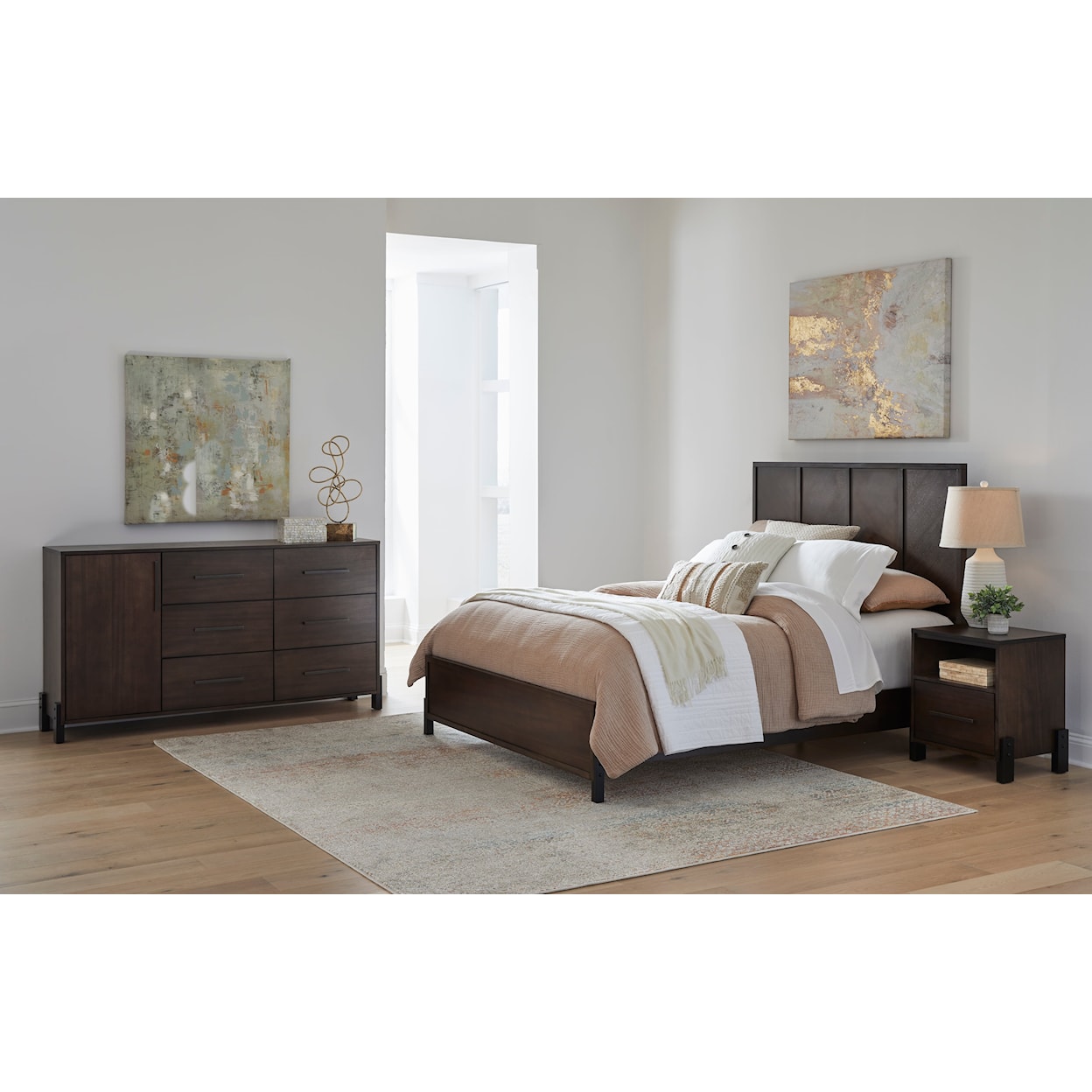Progressive Furniture Stephenson King Low-Profile Bed