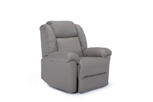 Casual Big & Tall Oversized Power Rocker Recliner