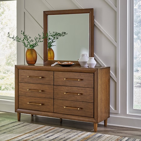 Dresser And Mirror