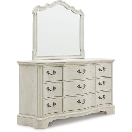 Dresser and Mirror