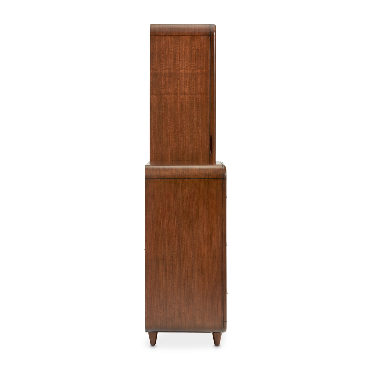 Offset Gentlemen's Chest w/Mirror Door