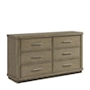 Riverside Furniture Pasadena 6-Drawer Dresser