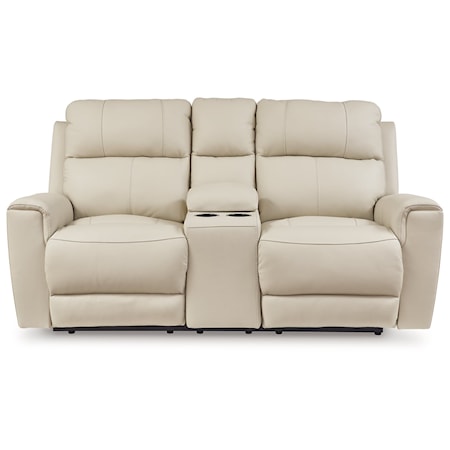 Dbl Rec Pwr Loveseat w/ Console