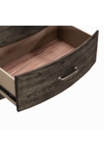 Liberty Furniture Avalon Transitional 2-Drawer Nightstand with Built-in Charging Station