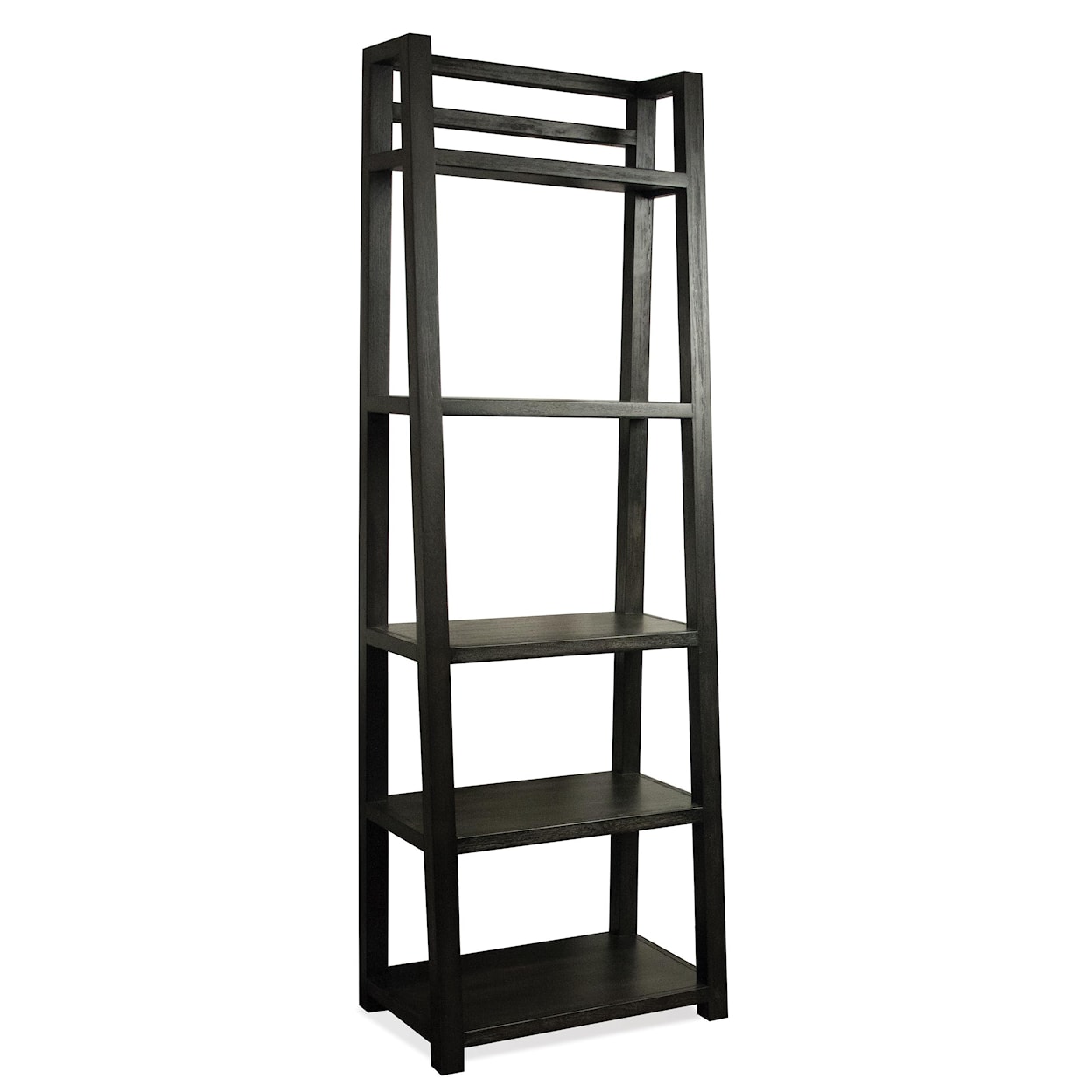 Riverside Furniture Perspectives Leaning Bookcase