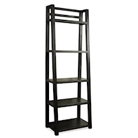 Leaning Bookcase with 5 Shelves