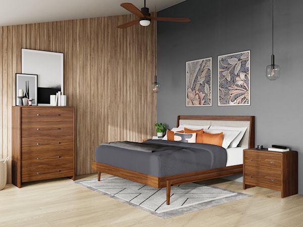 3-Piece King Platform Bedroom Set