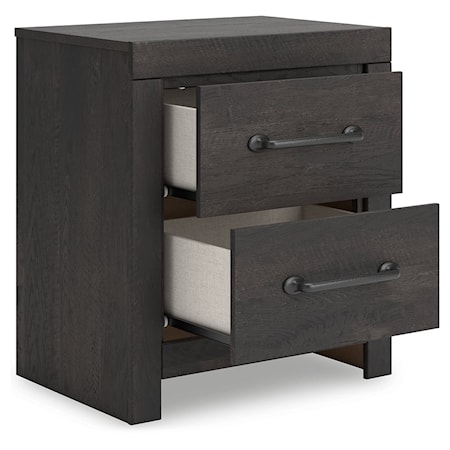 2-Drawer Nightstand