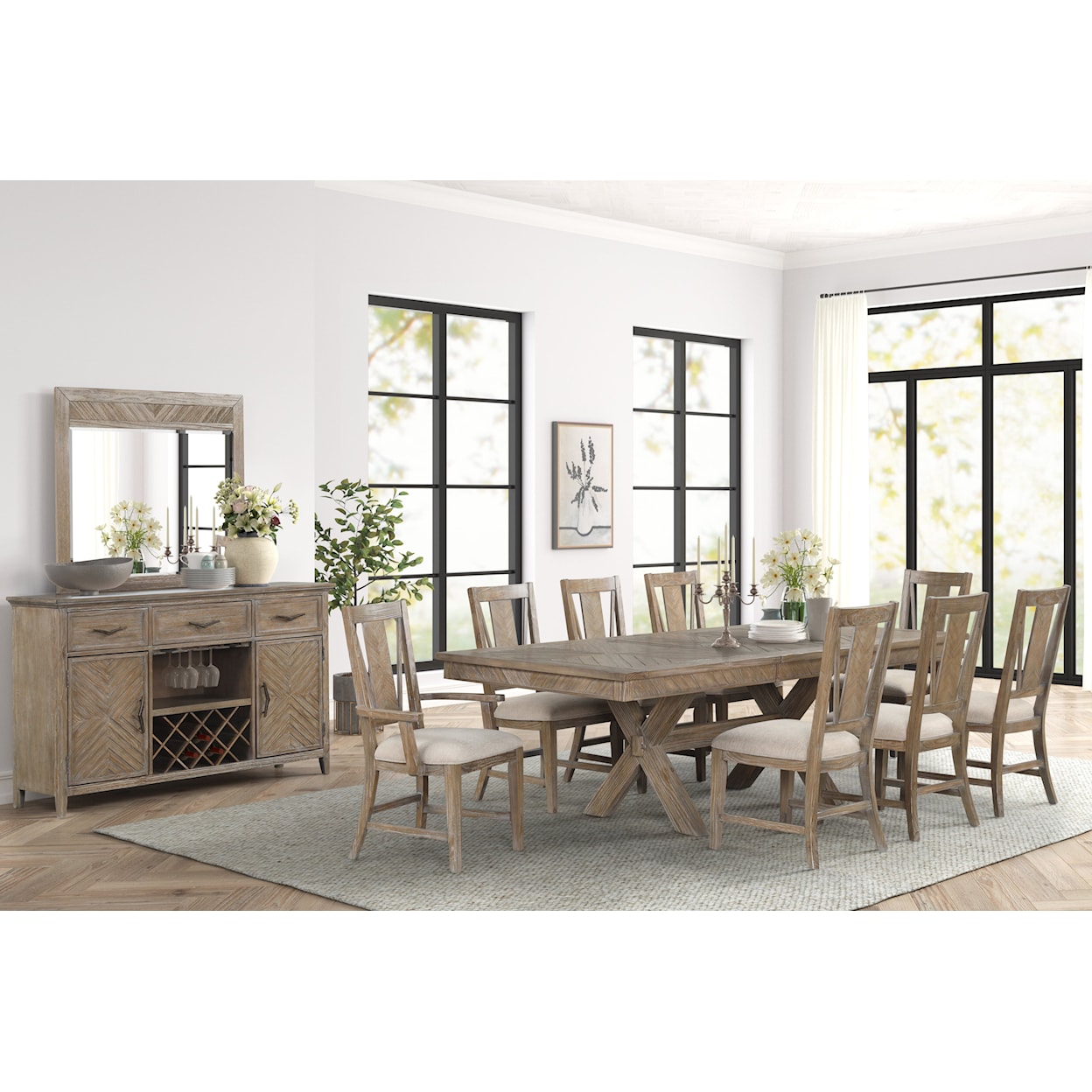 New Classic Tybee 5-Piece Dining Set