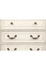 New Classic Anastasia Farmhouse 5-Drawer Chest with Velvet-Lined Drawers