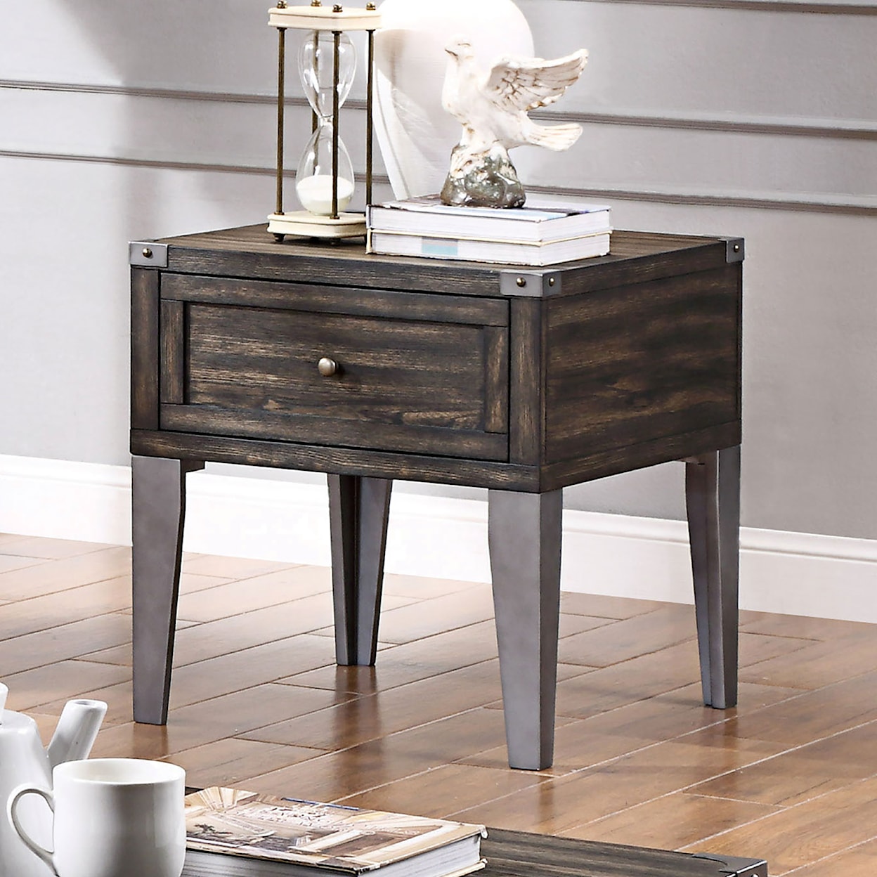 Furniture of America - FOA Piedmont End Table