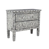 Contemporary Two Drawer Accent Chest