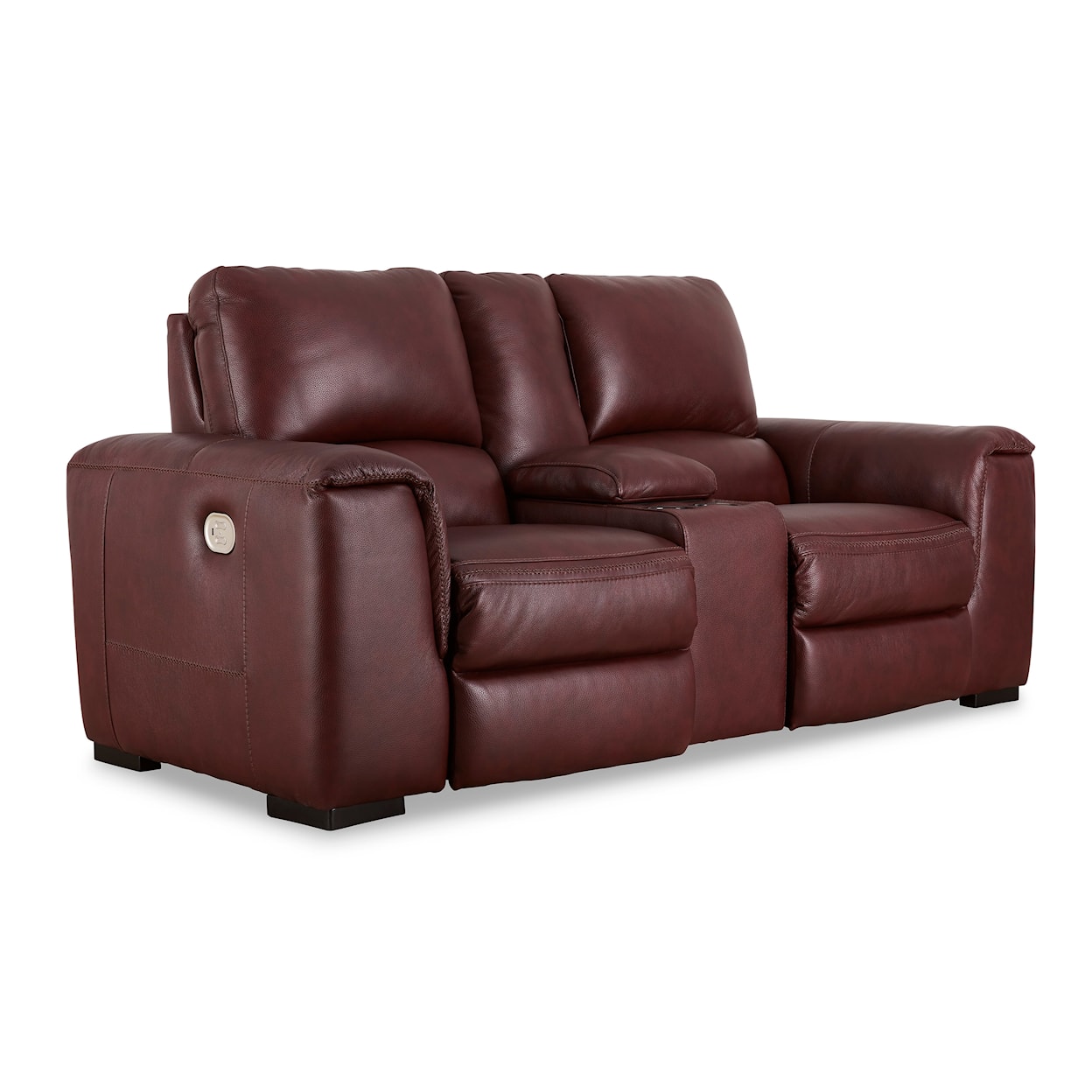Ashley Furniture Signature Design Alessandro Power Reclining Loveseat with Console