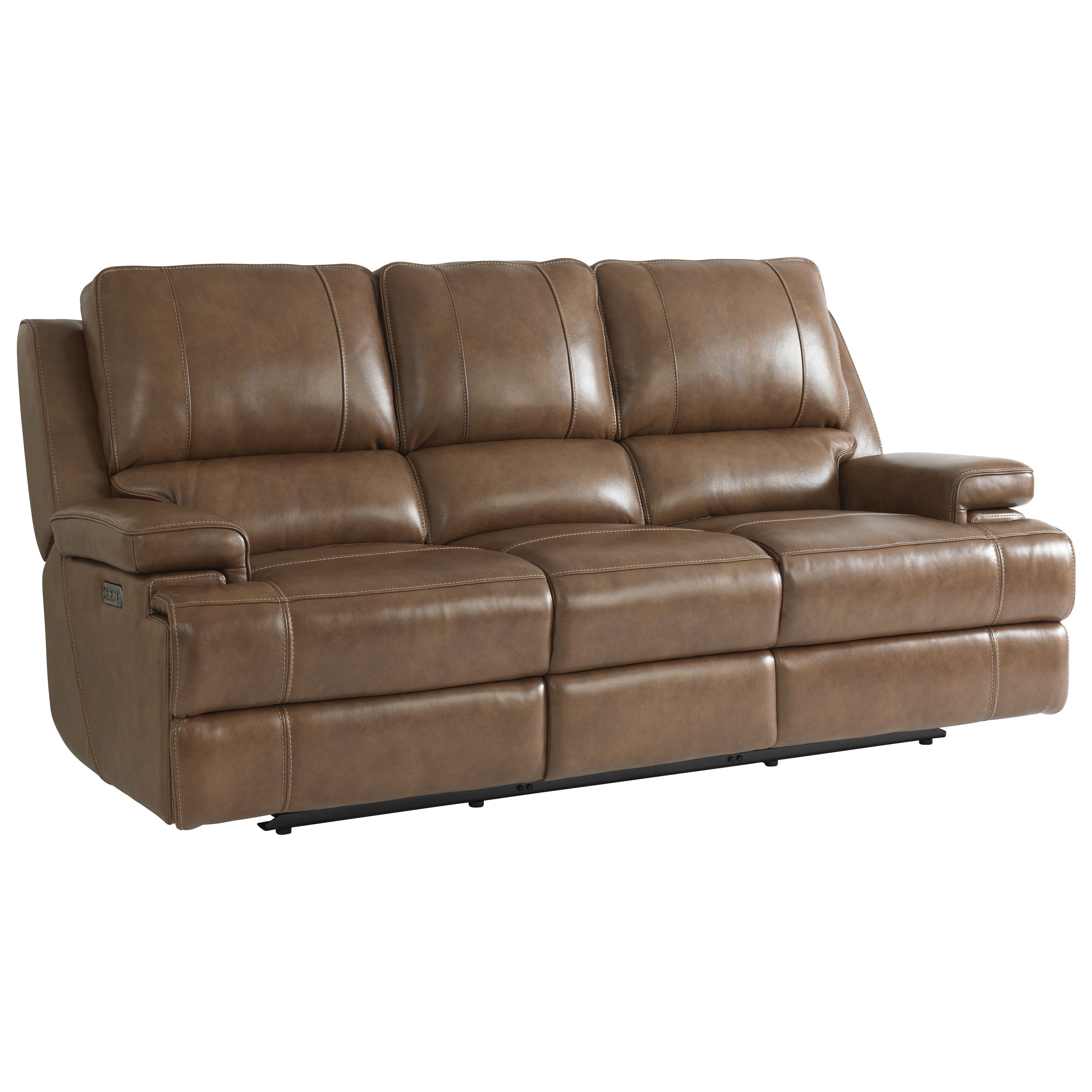 Bassett Club Level - Parsons 3-Piece Power Reclining Living Room Set