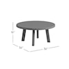 Jofran Reclamation Large Round Coffee Table