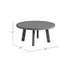 VFM Signature Reclamation Large Round Coffee Table