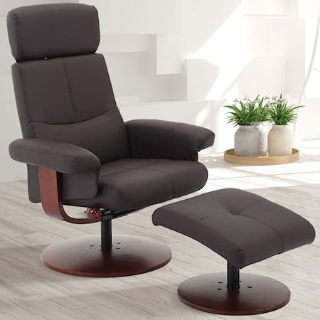 Recliner with Ottoman