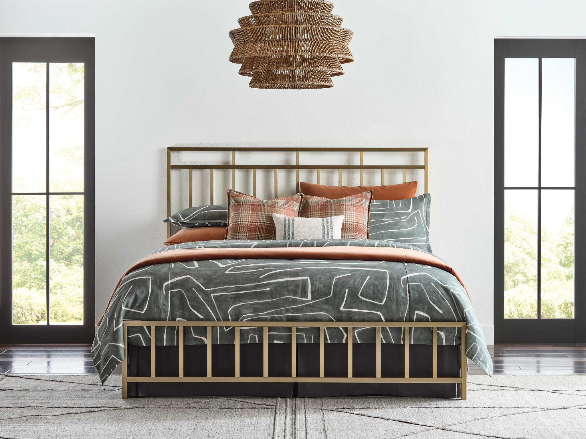 Queen Metal Bed Package