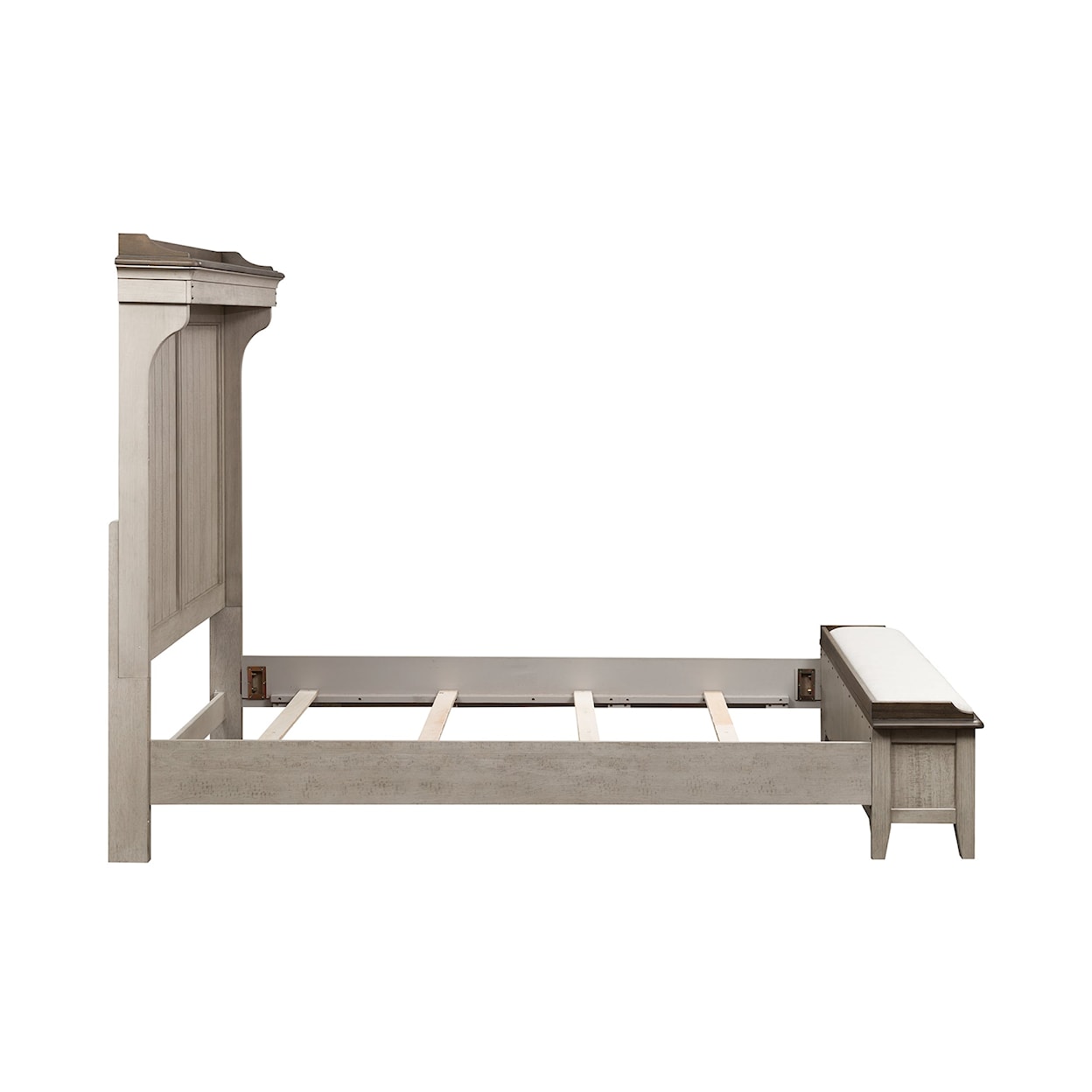 Liberty Furniture Ivy Hollow Queen Mantle Storage Bed