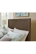 Vaughan Bassett Fundamentals Transitional King Panel Bed with Low-Profile Footboard