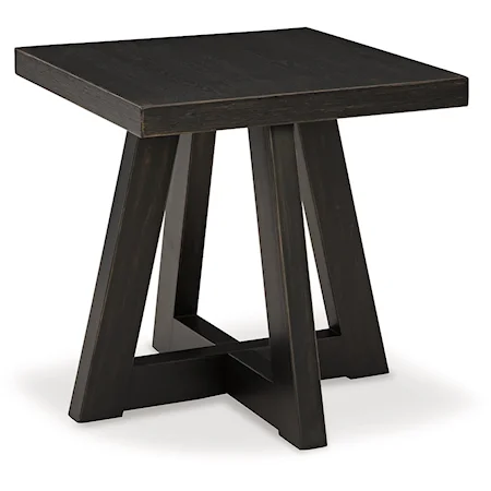 Square End Table