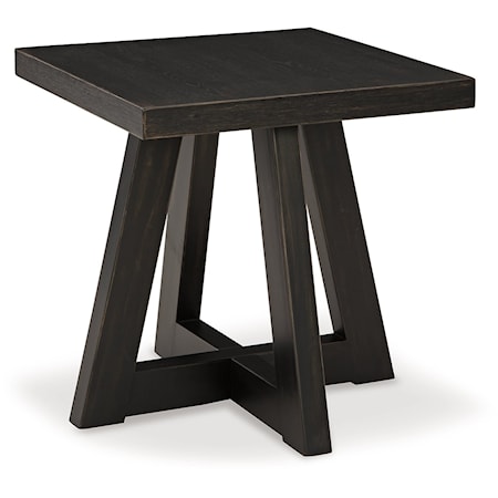 Square End Table