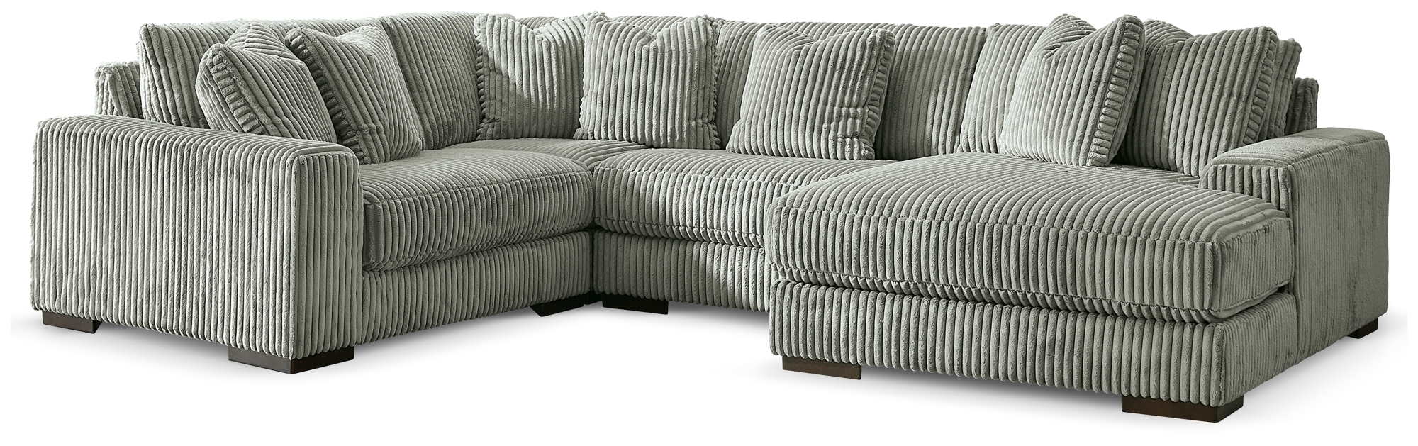 4-Piece Sectional With Chaise