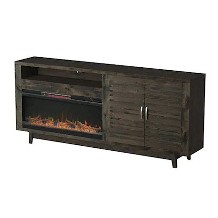 84&quot; Fireplace Console