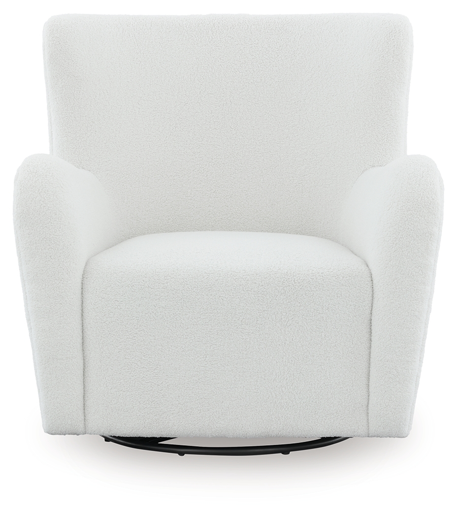 Signature Design by Ashley Rowenburg Swivel Glider Accent Chair