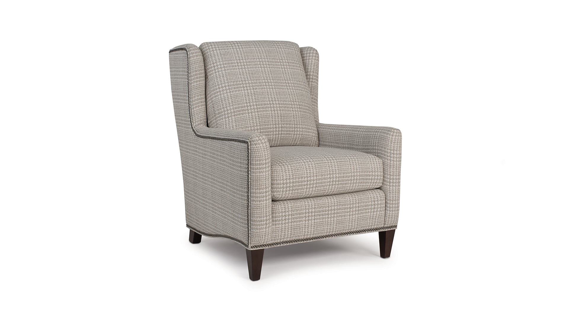 Accent Chair with Nail-Head Trim