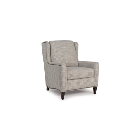 Accent Chair with Nail-Head Trim