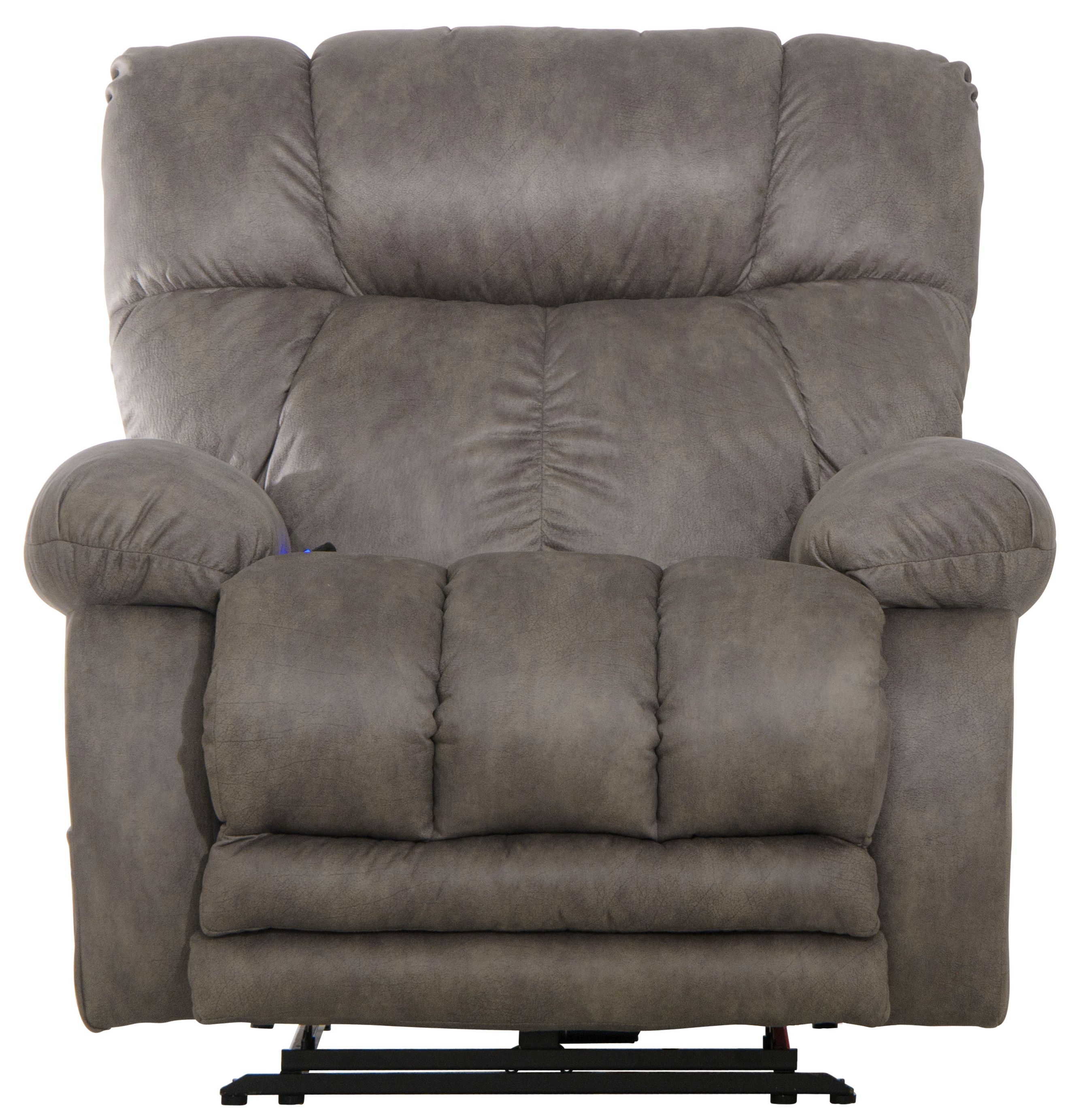 Power Lay Flat Recliner w/Oversized Ftrst