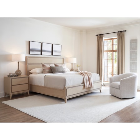Panel Cal King Bedroom Set