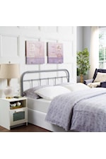 Modway Serena King Steel Headboard