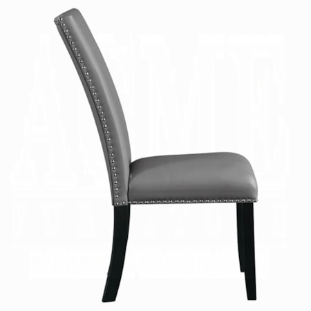 Dining Side Chair with Nailhead Trim