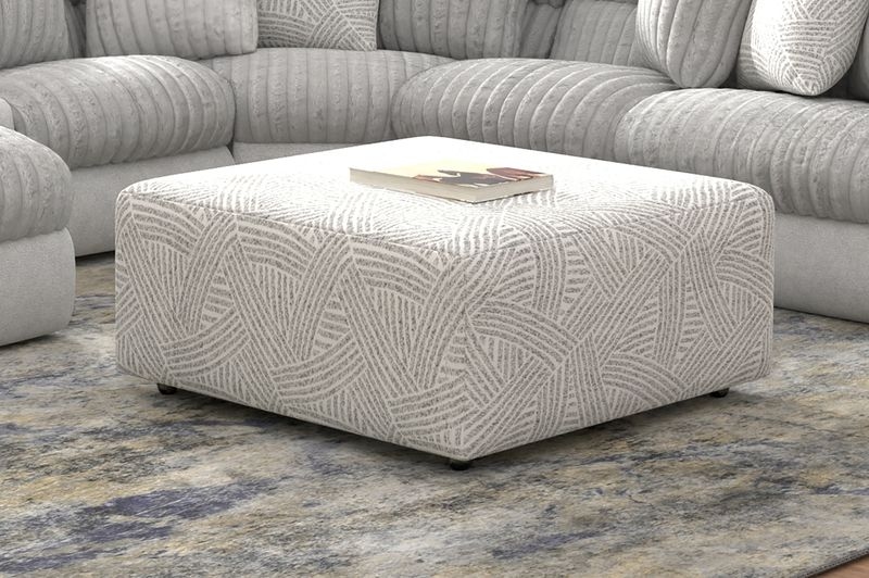 Castered Cocktail Ottoman
