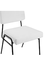 Modway Craft Craft Performance Velvet Dining Side Chair