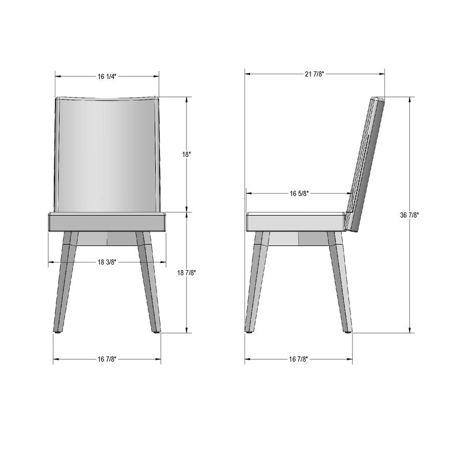 Upholstered Dining Side Chair