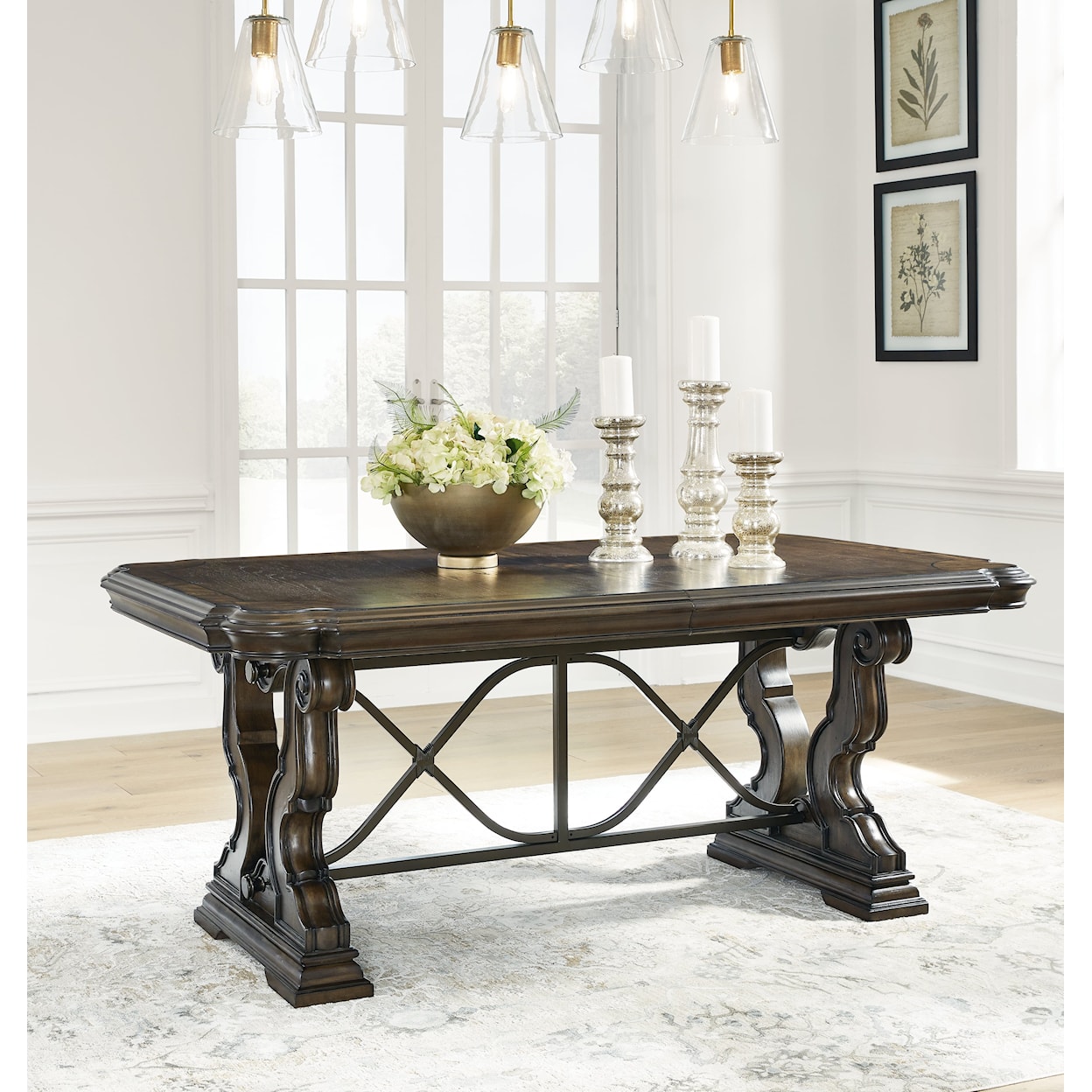 Ashley Furniture Signature Design Maylee Dining Extension Table