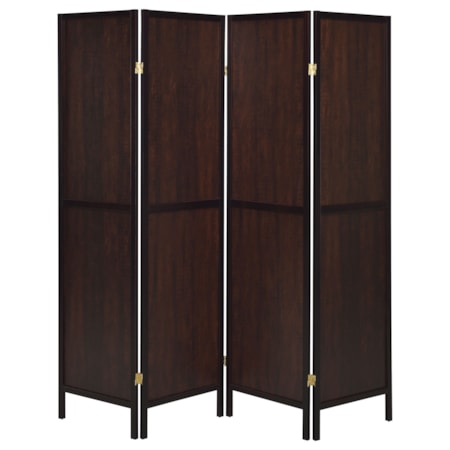 Deepika 4-Panel Room Divider Folding Screen