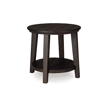 Round End Table