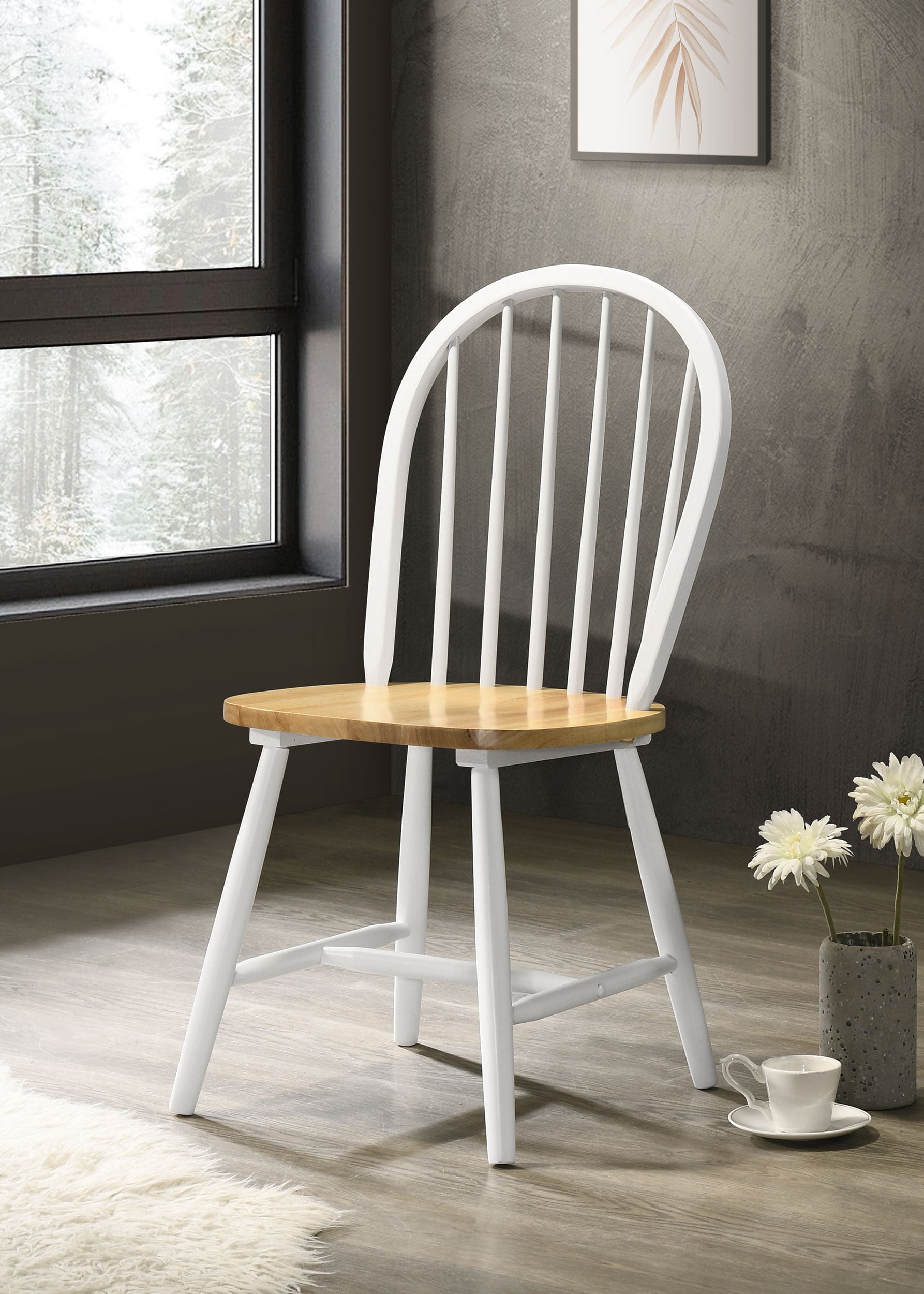 Coaster Cinder Cinder Wood Dining Side Chair