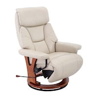 Casual Recliner with Swivel Base