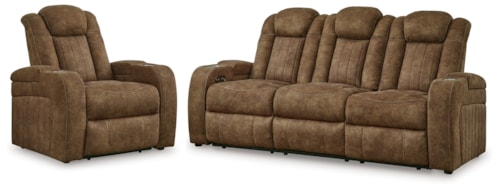 Power Reclining Sofa And Power Recliner
