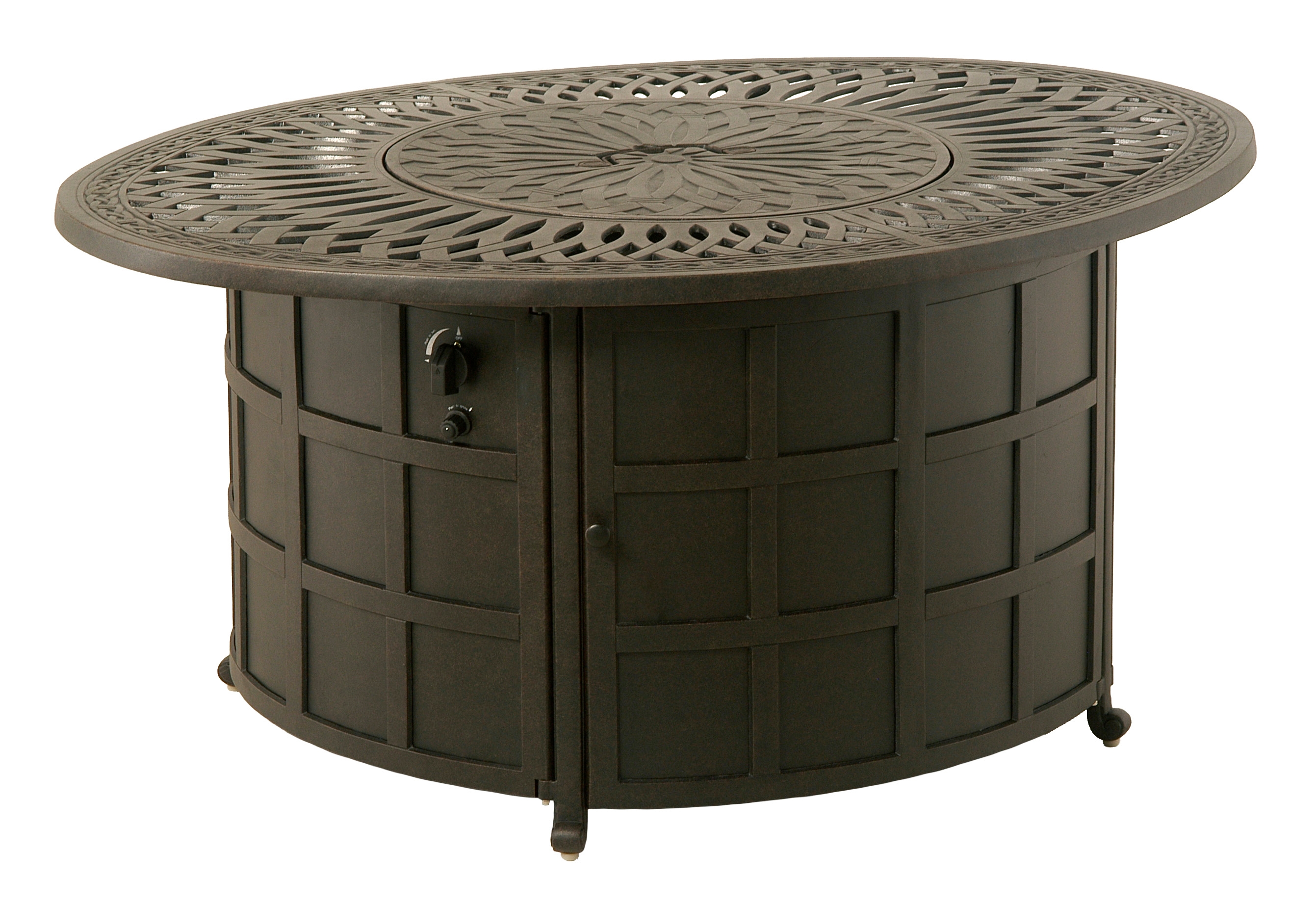 Mayfair 52" Oval Gas Fire Pit