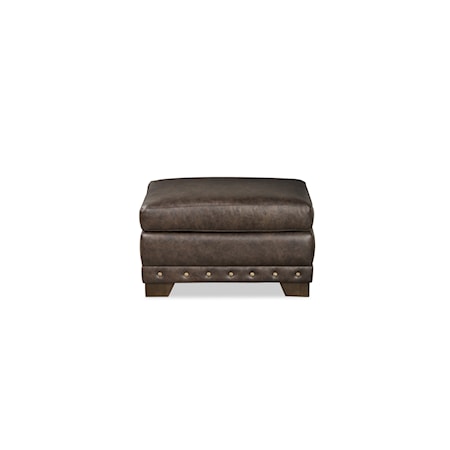 Ottoman w/ Nailheads