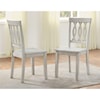 Steve Silver Fort Meyers FORT MEYERS WHITE DINING CHAIR |